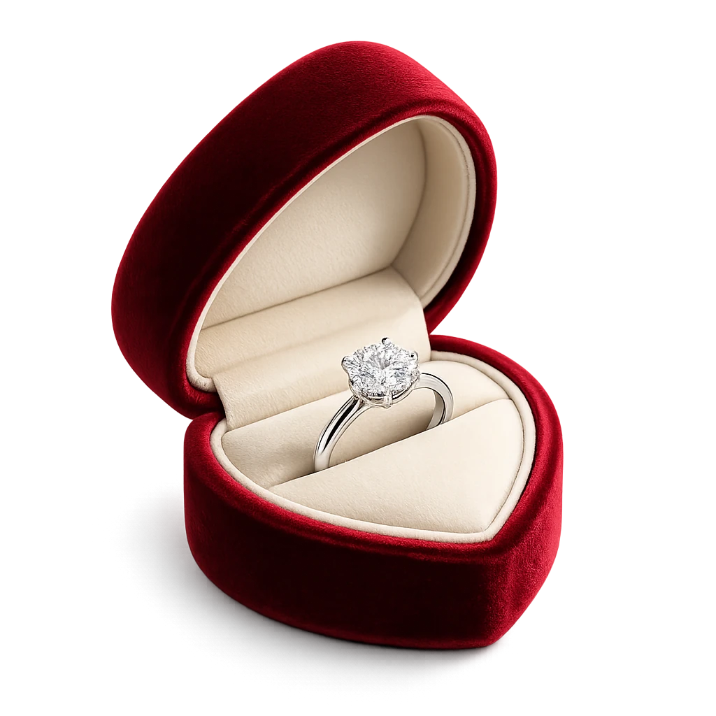 Red Diamond Ring