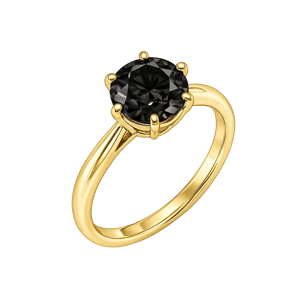 Black Diamond Ring