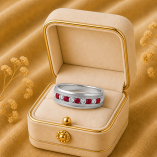 FIVE RING SET Silver