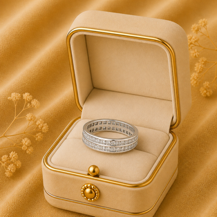 FIVE RING SET Silver