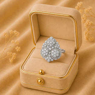 DESIGNER RING Silver