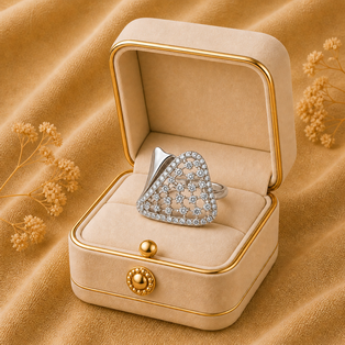 DESIGNER RING Silver