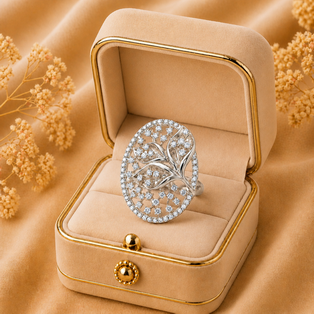 LEAF COLLECTION RING Silver