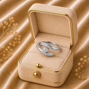 SOLITAIRE RING KHILLI RING Silver