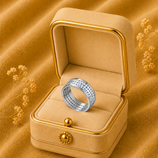 FIVE RING SET Silver