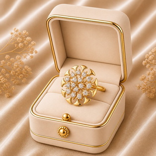 DESIGNER RING ROSE COLLECTION SURYA RING